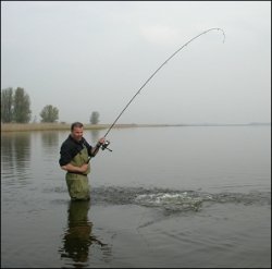 Map with locations for seafishing in the Netherlands